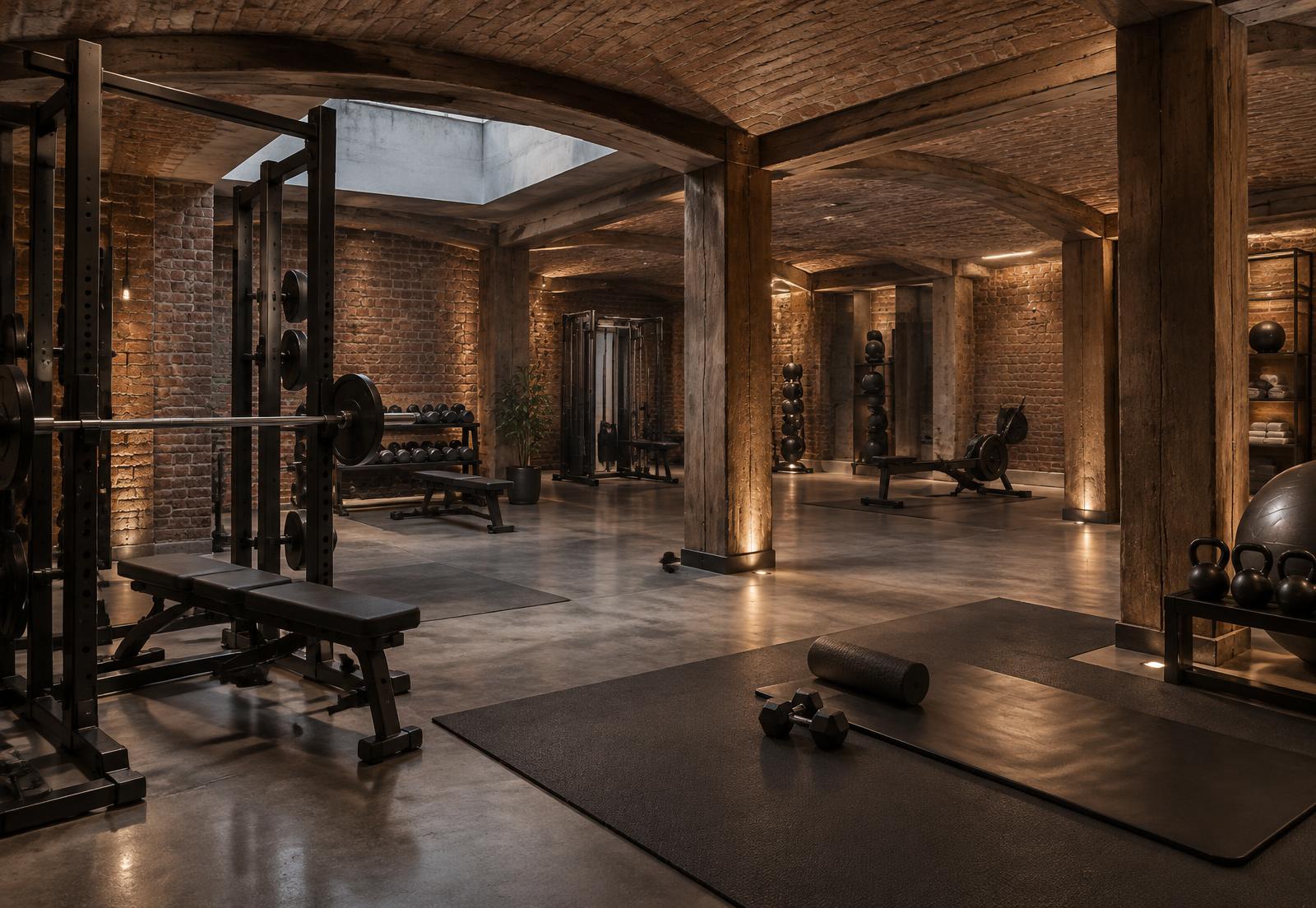 Fitness room at ARDEN